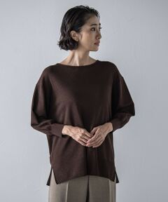 la.f... / ラ・エフ ニット・セーター | 【極】SARIニットプルオーバー≪手洗い可能≫