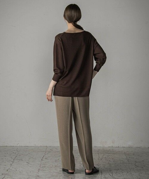 la.f... / ラ・エフ ニット・セーター | 【極】SARIニットプルオーバー≪手洗い可能≫ | 詳細24