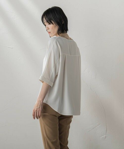 la.f... / ラ・エフ シャツ・ブラウス | ジョーゼットブラウス≪洗濯機で洗える≫ | 詳細3