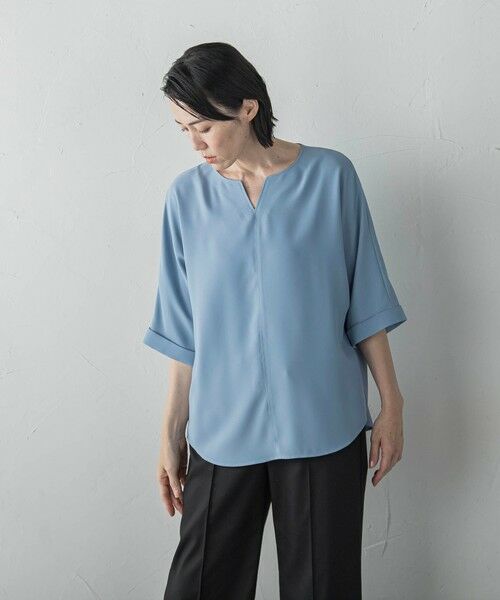 la.f... / ラ・エフ シャツ・ブラウス | ジョーゼットブラウス≪洗濯機で洗える≫ | 詳細16