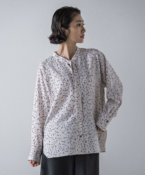 la.f... / ラ・エフ シャツ・ブラウス | カラフルドットブラウス≪洗濯機で洗える≫ | 詳細4