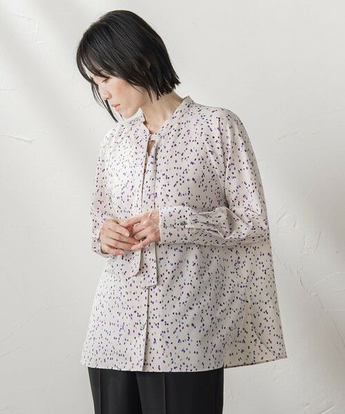la.f... / ラ・エフ シャツ・ブラウス | カラフルドットブラウス≪洗濯機で洗える≫ | 詳細8