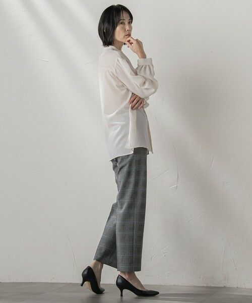 la.f... / ラ・エフ シャツ・ブラウス | ”とろみ素材で着心地抜群”フィネスボイルブラウス≪洗濯機で洗える≫ | 詳細16