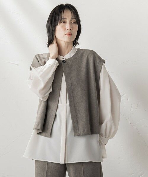 la.f... / ラ・エフ シャツ・ブラウス | ”とろみ素材で着心地抜群”フィネスボイルブラウス≪洗濯機で洗える≫ | 詳細17