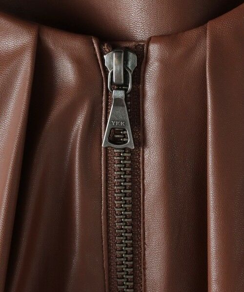 la.f... / ラ・エフ テーラードジャケット | フェイクレザーブルゾン≪手洗い可能≫ | 詳細17