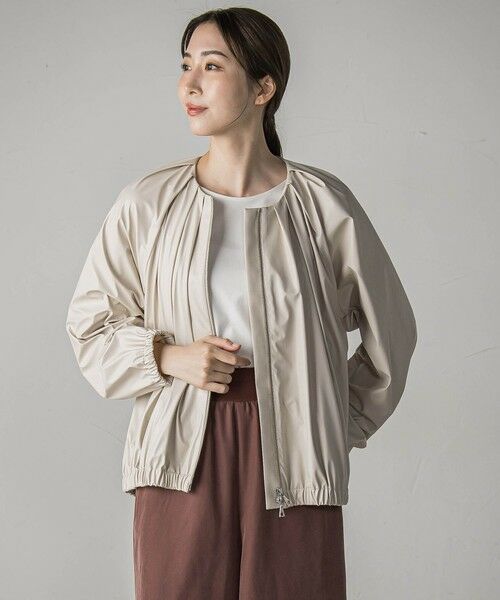 la.f... / ラ・エフ テーラードジャケット | フェイクレザーブルゾン≪手洗い可能≫ | 詳細21