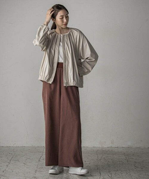 la.f... / ラ・エフ テーラードジャケット | フェイクレザーブルゾン≪手洗い可能≫ | 詳細23