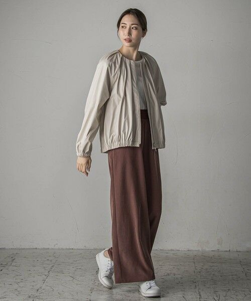 la.f... / ラ・エフ テーラードジャケット | フェイクレザーブルゾン≪手洗い可能≫ | 詳細24