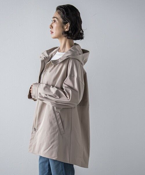 la.f... / ラ・エフ テーラードジャケット | ""シルエットの変化が楽しめる""ストレッチマウンテンパーカー | 詳細9