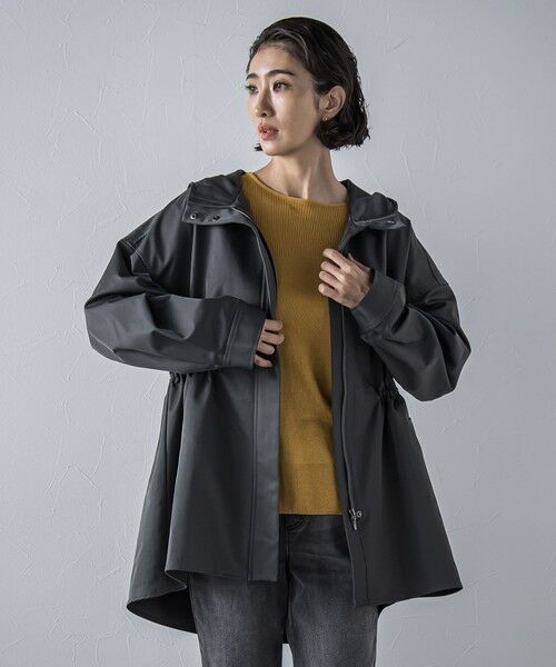 la.f... / ラ・エフ テーラードジャケット | ""シルエットの変化が楽しめる""ストレッチマウンテンパーカー | 詳細15