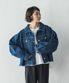 la.f... / ラ・エフ テーラードジャケット | 【biyori】""抜け感シルエットでこなれ感""オトナGジャン≪手洗い可能≫