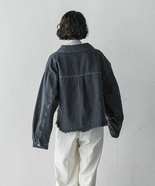 la.f... / ラ・エフ テーラードジャケット | 【biyori】""抜け感シルエットでこなれ感""オトナGジャン≪手洗い可能≫ | 詳細3