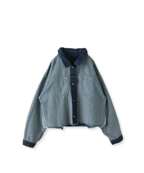 la.f... / ラ・エフ テーラードジャケット | 【biyori】""抜け感シルエットでこなれ感""オトナGジャン≪手洗い可能≫ | 詳細17