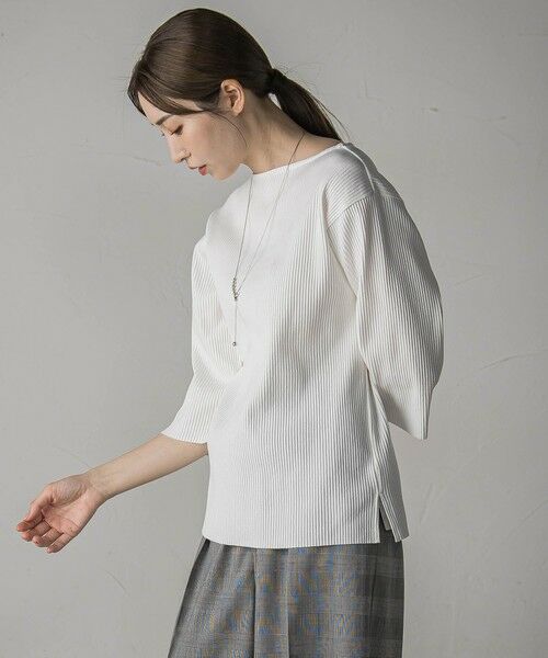 la.f... / ラ・エフ カットソー | ""体型を気にせず着られる""リブカットソー≪手洗い可能≫ | 詳細2