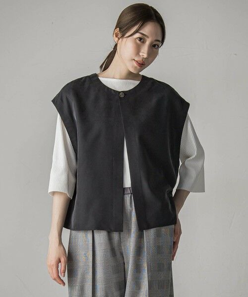 la.f... / ラ・エフ カットソー | ""体型を気にせず着られる""リブカットソー≪手洗い可能≫ | 詳細6