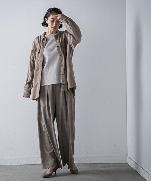 la.f... / ラ・エフ カットソー | ""体型を気にせず着られる""リブカットソー≪手洗い可能≫ | 詳細15