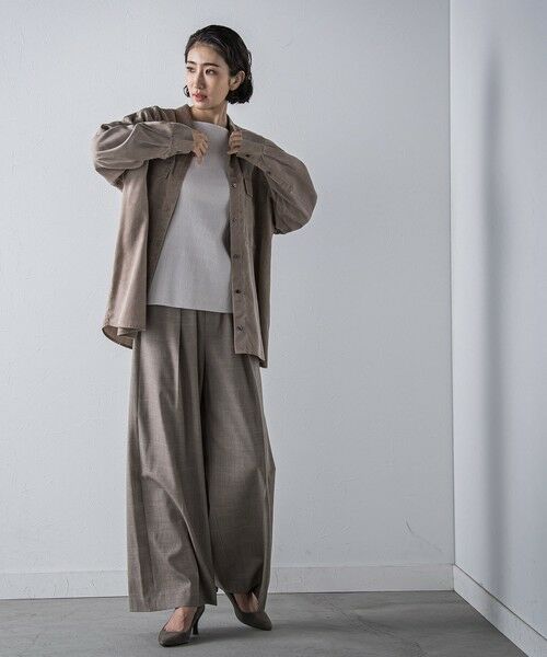 la.f... / ラ・エフ カットソー | ""体型を気にせず着られる""リブカットソー≪手洗い可能≫ | 詳細16