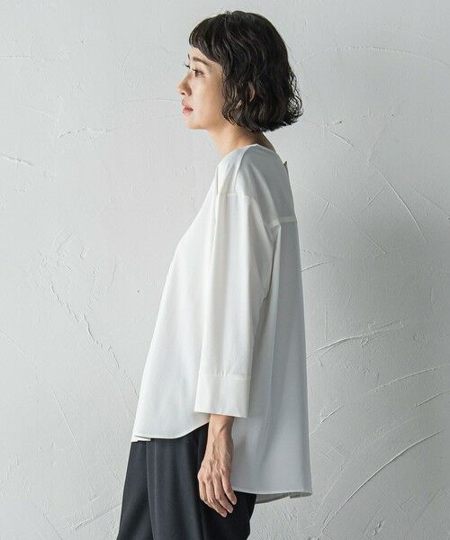 la.f... / ラ・エフ カットソー | パーフェクトベアスムースカットソー≪洗濯機で洗える≫ | 詳細4