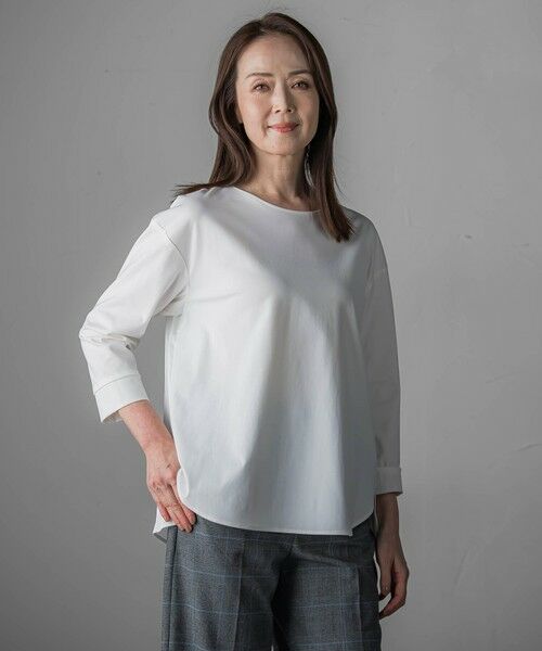 la.f... / ラ・エフ カットソー | パーフェクトベアスムースカットソー≪洗濯機で洗える≫ | 詳細9