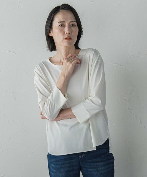 la.f... / ラ・エフ カットソー | パーフェクトベアスムースカットソー≪洗濯機で洗える≫ | 詳細19