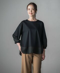 la.f... / ラ・エフ カットソー | スムースシフォンカットソー≪洗濯機で洗える≫