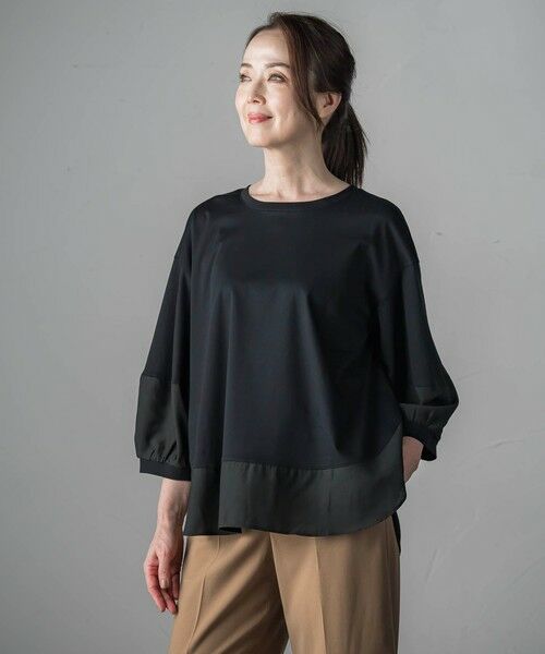 la.f... / ラ・エフ カットソー | スムースシフォンカットソー≪洗濯機で洗える≫ | 詳細6