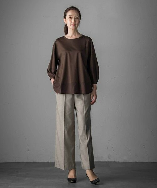 la.f... / ラ・エフ カットソー | スムースシフォンカットソー≪洗濯機で洗える≫ | 詳細14