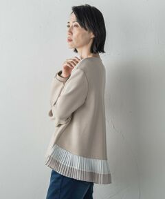 la.f... / ラ・エフ カットソー | 【biyori】ライトダンボールプリーツ切り替えカットソー≪洗濯機で洗える≫