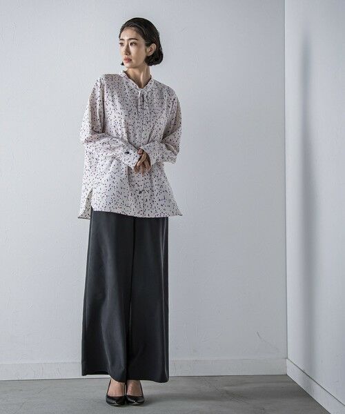 la.f... / ラ・エフ その他パンツ | 【biyori】""しっとりやわらかな風合い""ピーチポプリンリブパンツ≪洗濯機で洗える≫ | 詳細13