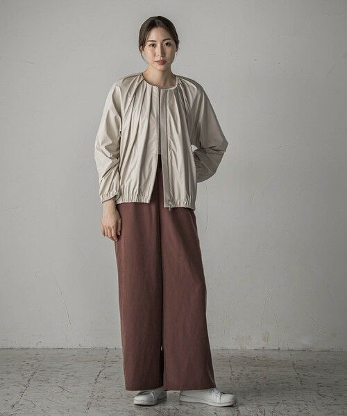 la.f... / ラ・エフ その他パンツ | 【biyori】""しっとりやわらかな風合い""ピーチポプリンリブパンツ≪洗濯機で洗える≫ | 詳細24