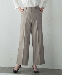 la.f... / ラ・エフ その他パンツ | キラメキストレッチワイドパンツ≪洗濯機で洗える≫