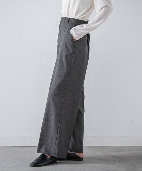 la.f... / ラ・エフ その他パンツ | キラメキストレッチワイドパンツ≪洗濯機で洗える≫ | 詳細10