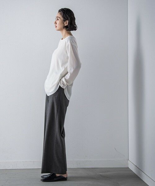 la.f... / ラ・エフ その他パンツ | キラメキストレッチワイドパンツ≪洗濯機で洗える≫ | 詳細13