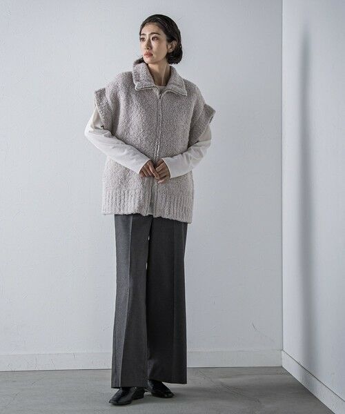 la.f... / ラ・エフ その他パンツ | キラメキストレッチワイドパンツ≪洗濯機で洗える≫ | 詳細14