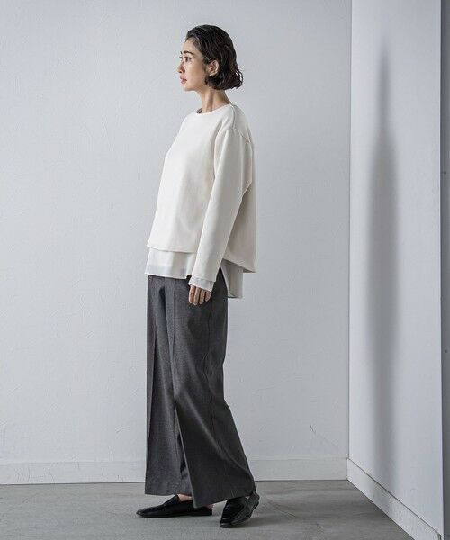 la.f... / ラ・エフ その他パンツ | キラメキストレッチワイドパンツ≪洗濯機で洗える≫ | 詳細18