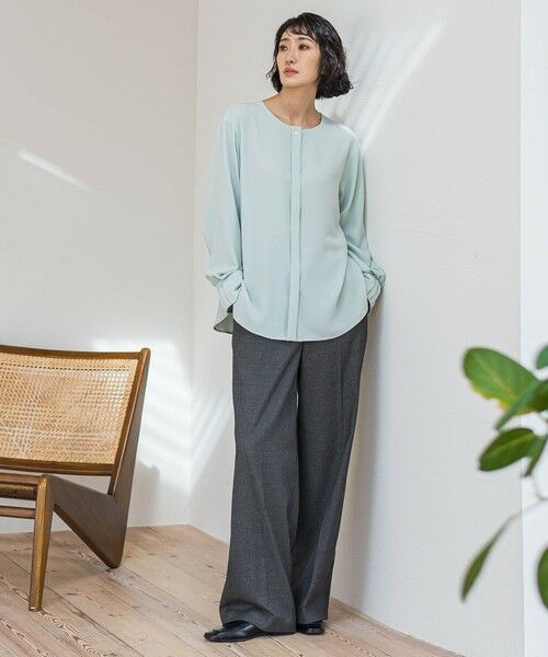 la.f... / ラ・エフ その他パンツ | キラメキストレッチワイドパンツ≪洗濯機で洗える≫ | 詳細8