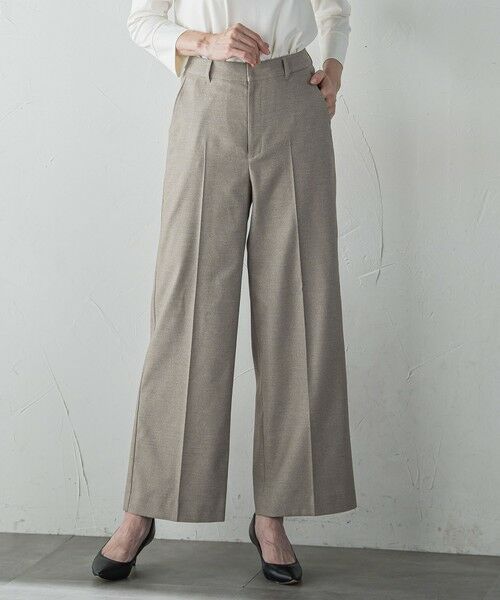 la.f... / ラ・エフ その他パンツ | キラメキストレッチワイドパンツ≪洗濯機で洗える≫ | 詳細20