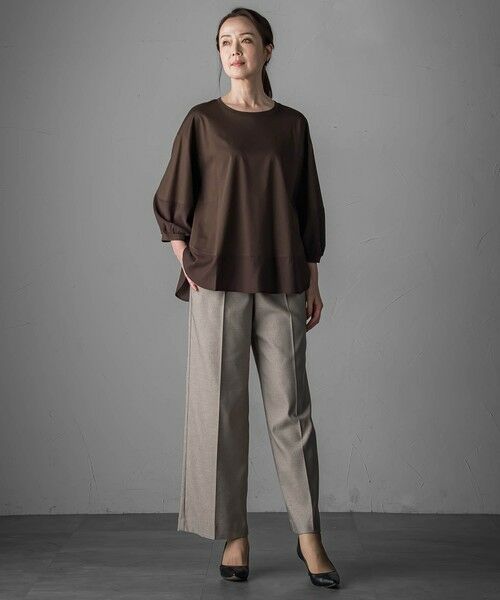 la.f... / ラ・エフ その他パンツ | キラメキストレッチワイドパンツ≪洗濯機で洗える≫ | 詳細28