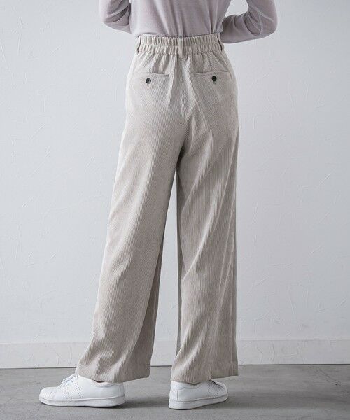 la.f... / ラ・エフ その他パンツ | コーデュロイワイドパンツ≪洗濯機で洗える≫ | 詳細2