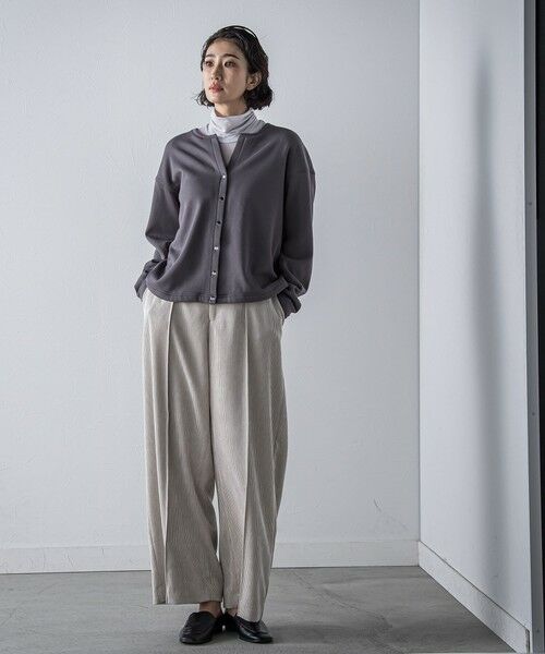 la.f... / ラ・エフ その他パンツ | コーデュロイワイドパンツ≪洗濯機で洗える≫ | 詳細3