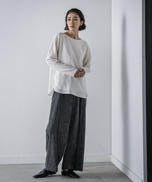 la.f... / ラ・エフ その他パンツ | コーデュロイワイドパンツ≪洗濯機で洗える≫ | 詳細19