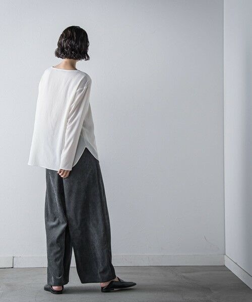 la.f... / ラ・エフ その他パンツ | コーデュロイワイドパンツ≪洗濯機で洗える≫ | 詳細20