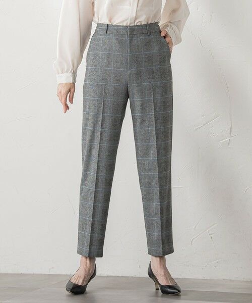 la.f./ラ・エフ ピクシエスタストレートパンツ&#8810;洗濯機で洗える&#8811; ブラック系その他 9号