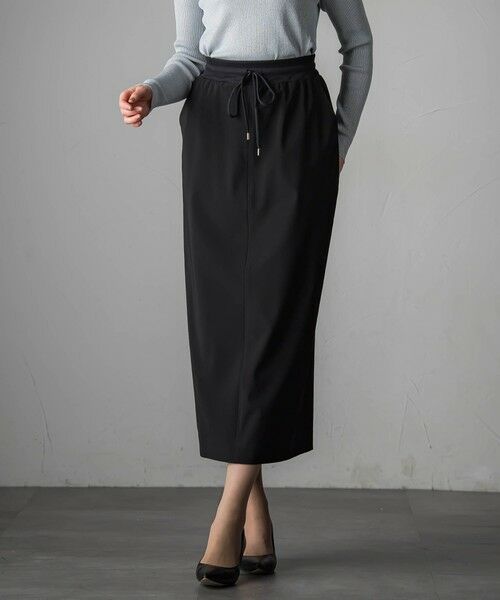 la.f... / ラ・エフ ミニ・ひざ丈スカート | 【biyori】撥水トリコットスカート≪洗濯機で洗える≫ | 詳細1