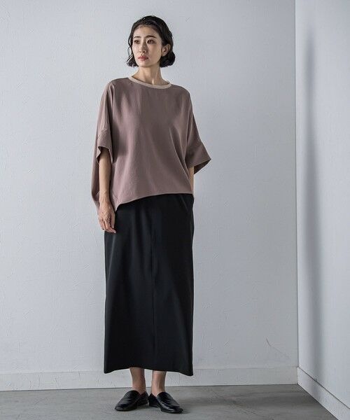 la.f... / ラ・エフ ミニ・ひざ丈スカート | 【biyori】撥水トリコットスカート≪洗濯機で洗える≫ | 詳細13