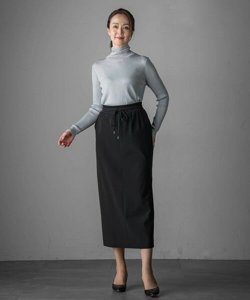 la.f... / ラ・エフ ミニ・ひざ丈スカート | 【biyori】撥水トリコットスカート≪洗濯機で洗える≫ | 詳細3