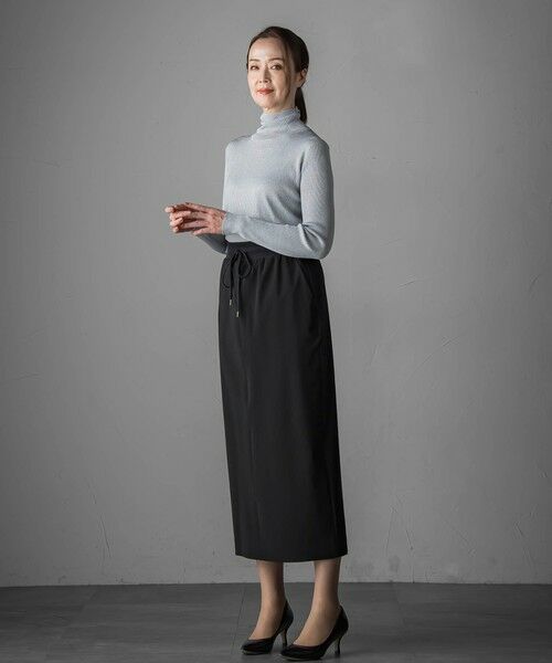 la.f... / ラ・エフ ミニ・ひざ丈スカート | 【biyori】撥水トリコットスカート≪洗濯機で洗える≫ | 詳細4