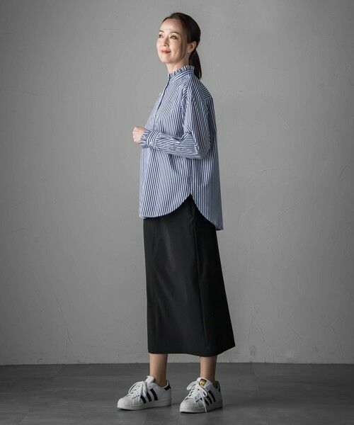 la.f... / ラ・エフ ミニ・ひざ丈スカート | 【biyori】撥水トリコットスカート≪洗濯機で洗える≫ | 詳細6