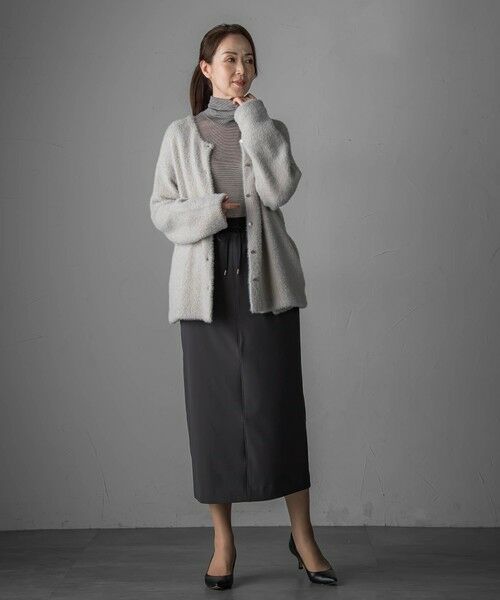 la.f... / ラ・エフ ミニ・ひざ丈スカート | 【biyori】撥水トリコットスカート≪洗濯機で洗える≫ | 詳細20