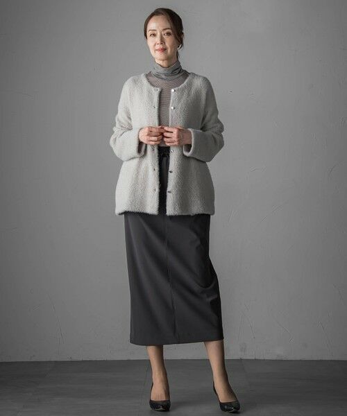 la.f... / ラ・エフ ミニ・ひざ丈スカート | 【biyori】撥水トリコットスカート≪洗濯機で洗える≫ | 詳細23